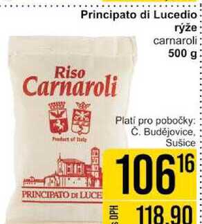 Principato di Lucedio rýže carnaroli, 500 g 