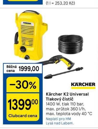 Kärcher K2 Universal Tlakový čistič