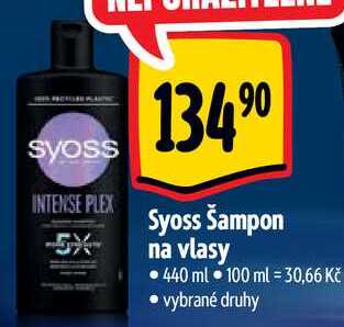 Syoss Šampon na vlasy, 440 ml  