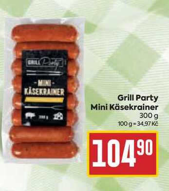 Grill Party Mini Käsekrainer 300 g