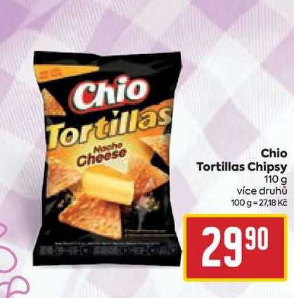 Chio Tortillas Chipsy 110 g 