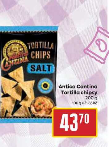 Antica Cantina Tortilla chipsy 200 g