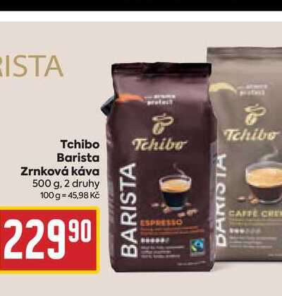 Tchibo Barista Zrnková káva 500 g v akci