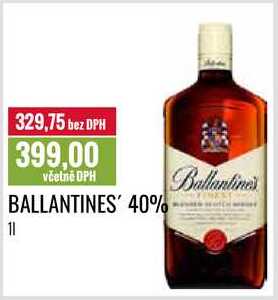 BALLANTINES′ 40% 1l