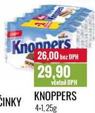 KNOPPERS 4+1, 25g 