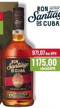 RON SANTIAGO DE CUBA 12YO 0,7l