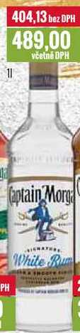 Captain Morgan White Rum 1l