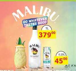 Malibu Original likér na bázi rumu s kokosovou příchutí 1L