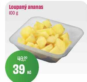Loupaný ananas 100 g 