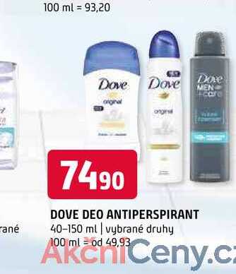  DOVE DEO ANTIPERSPIRANT 40-150 ml  