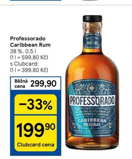 Professorado Caribbean Rum