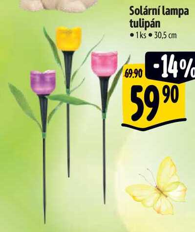 Solární lampa tulipán 