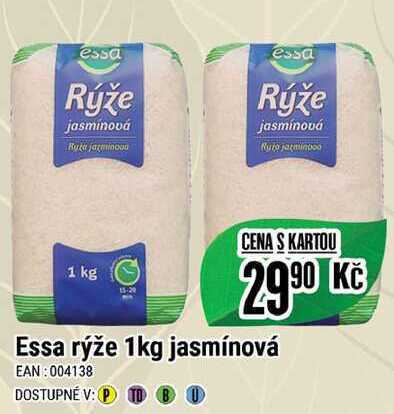 Essa Rýže 1 kg jasmínová 