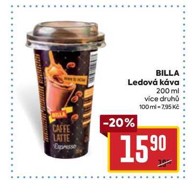 BILLA Ledová káva 200 ml  