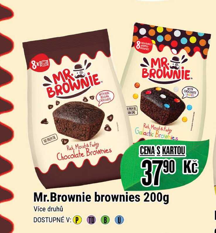 Mr. Brownie brownies 200g  
