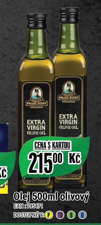 Olej 500ml olivový 