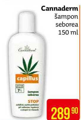 Cannaderm šampon seborea 150 ml  