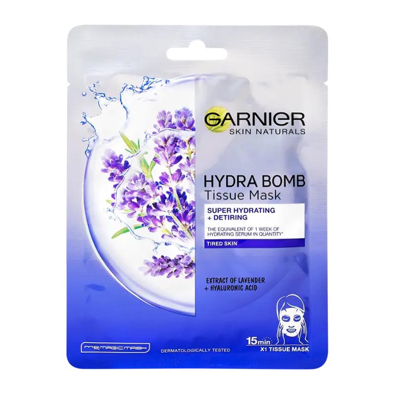 Garnier Hydratační textilní maska s extraktem levandule, 32 g