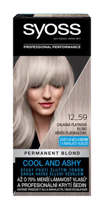 Syoss Barva na vlasy chladná platinová blond 12_59, 1 ks