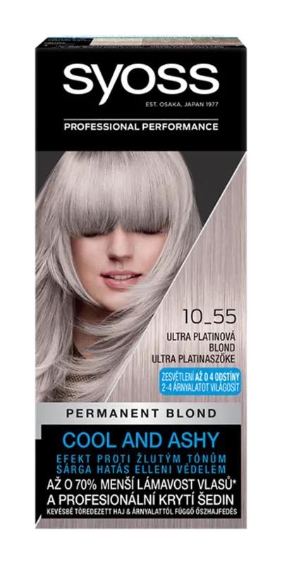 Syoss Barva na vlasy ultra platinová blond 10_55, 1 ks