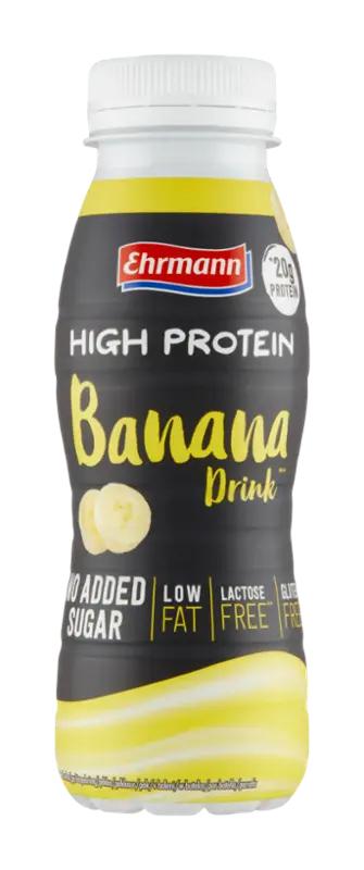 Ehrmann Nápoj High Protein s přichutí banánu, 250 ml