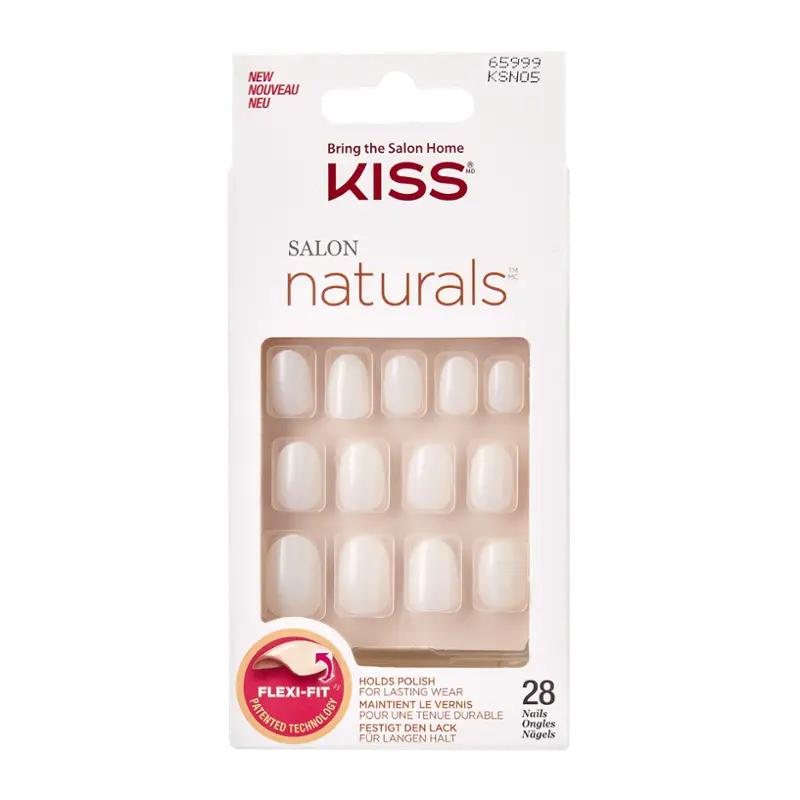 KISS Umělé nehty Salon Natural, 1 ks