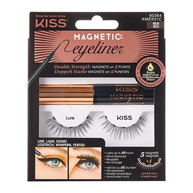 KISS Magnetická linka na oči a umělé řasy Lure, 1 ks
