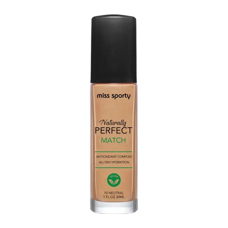 miss sporty Make-up Naturally Perfect Match 10 Neutral, 1 ks