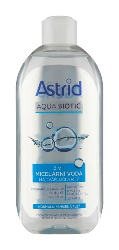 Astrid Micelární voda 3v1 Aqua Biotic, 400 ml
