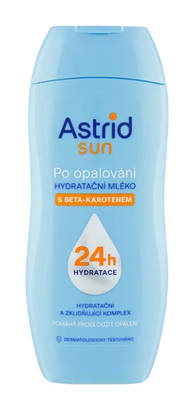 Astrid Hydratační mléko po opalování s beta-karotenem, 200 ml