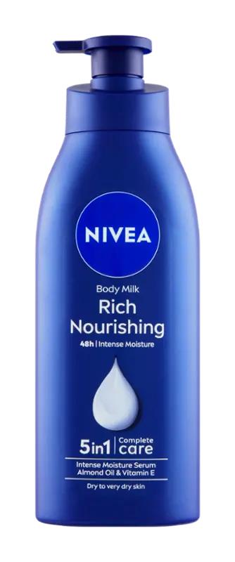 NIVEA Výživné tělové mléko Body Milk, 400 ml