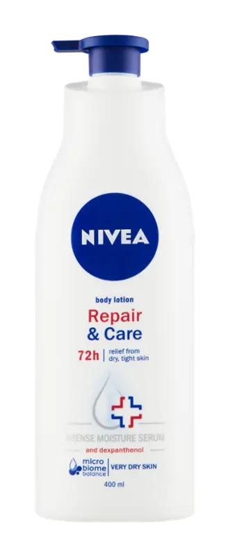 NIVEA Regenerační tělové mléko Repair & Care, 400 ml