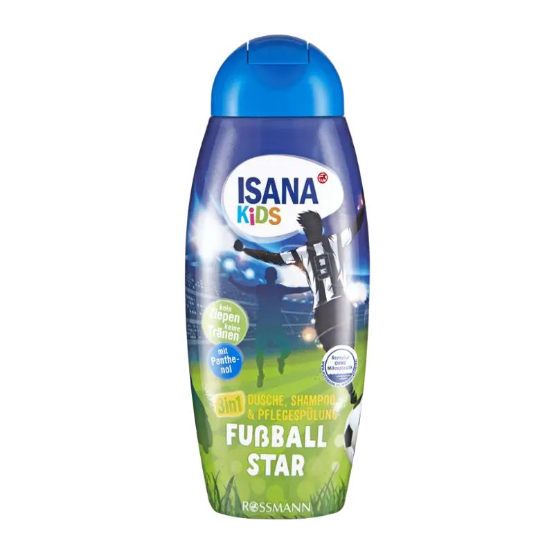 ISANA Kids Sprchový gel 3v1 Football Star, 300 ml