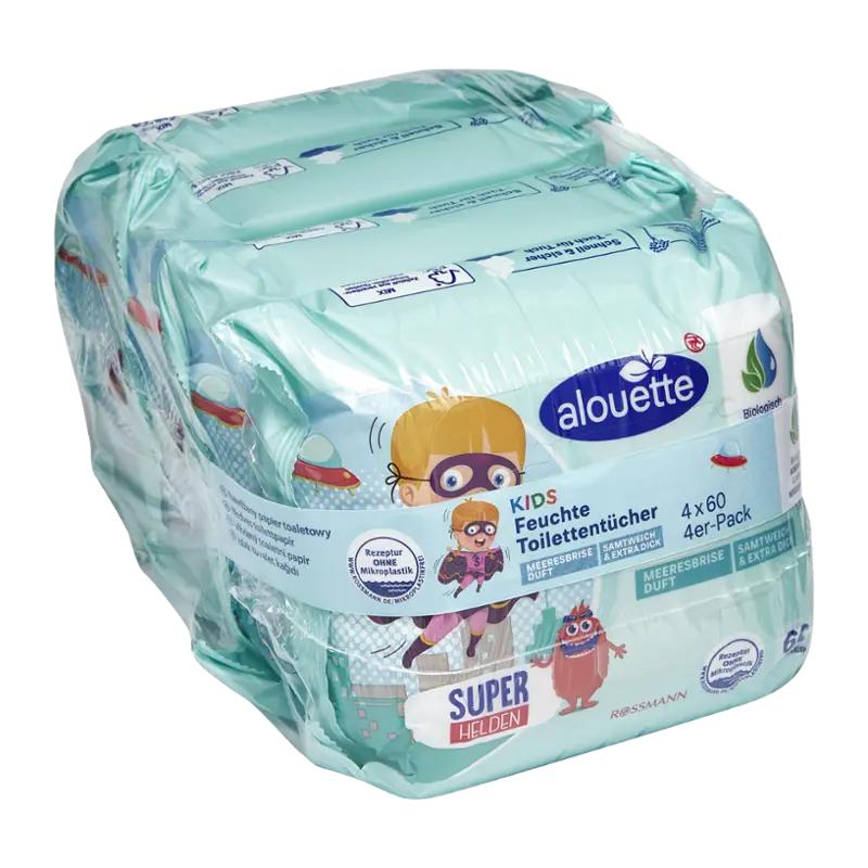 alouette Dětský vlhčený toaletní papír multipack, 240 ks