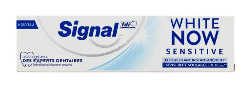 Signal Zubní pasta White Now Sensitive, 75 ml