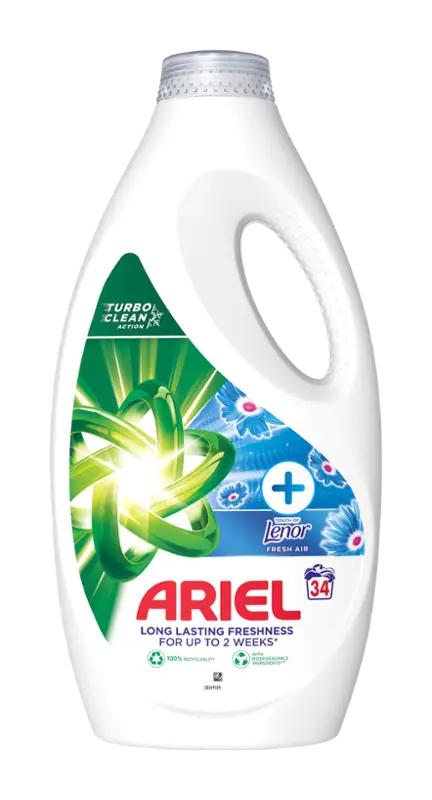 Ariel Prací gel +Touch of Lenor Fresh Air, 34 pd