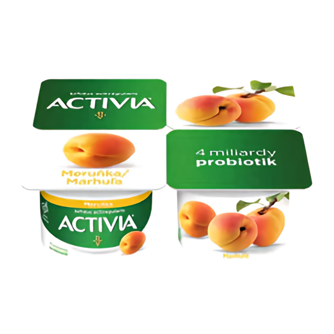Activia Probiotický jogurt meruňka 4x120g