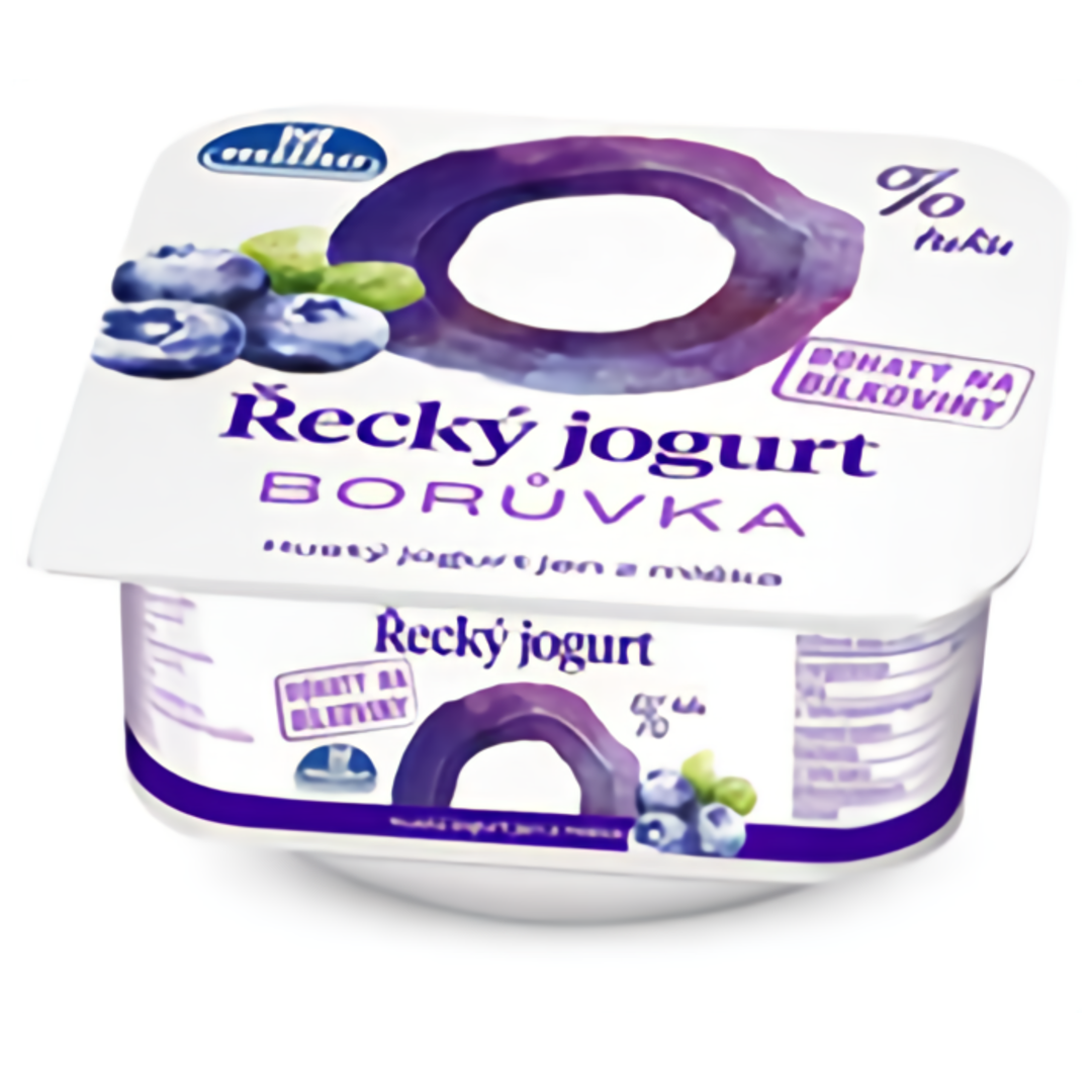 Milko Řecký jogurt 0% borůvka