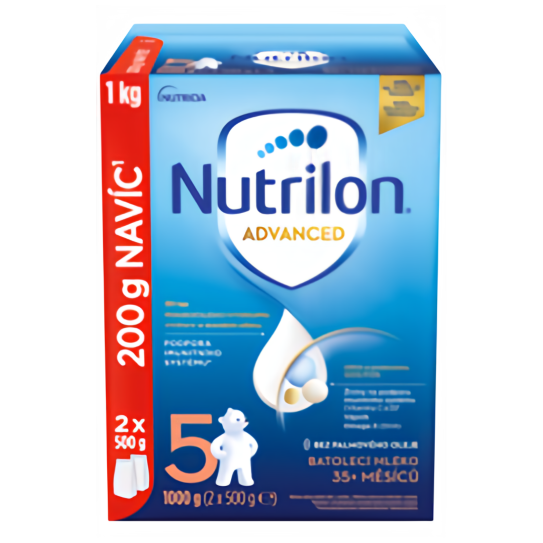 Nutrilon 5 Advanced batolecí mléko od uk. 35. měsíce