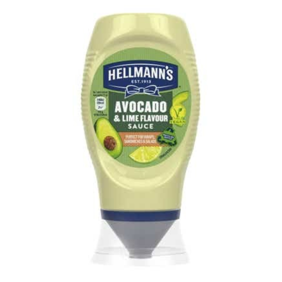 Hellmann's Veganská omáčka s příchutí avokáda a limety