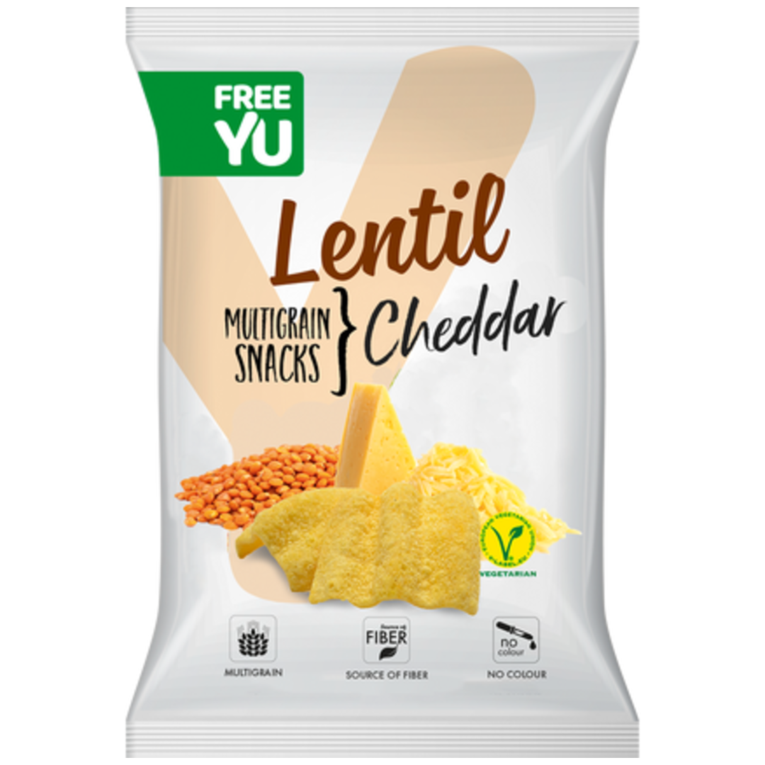 Free Yu Quinoa multigrain snack Cheddar