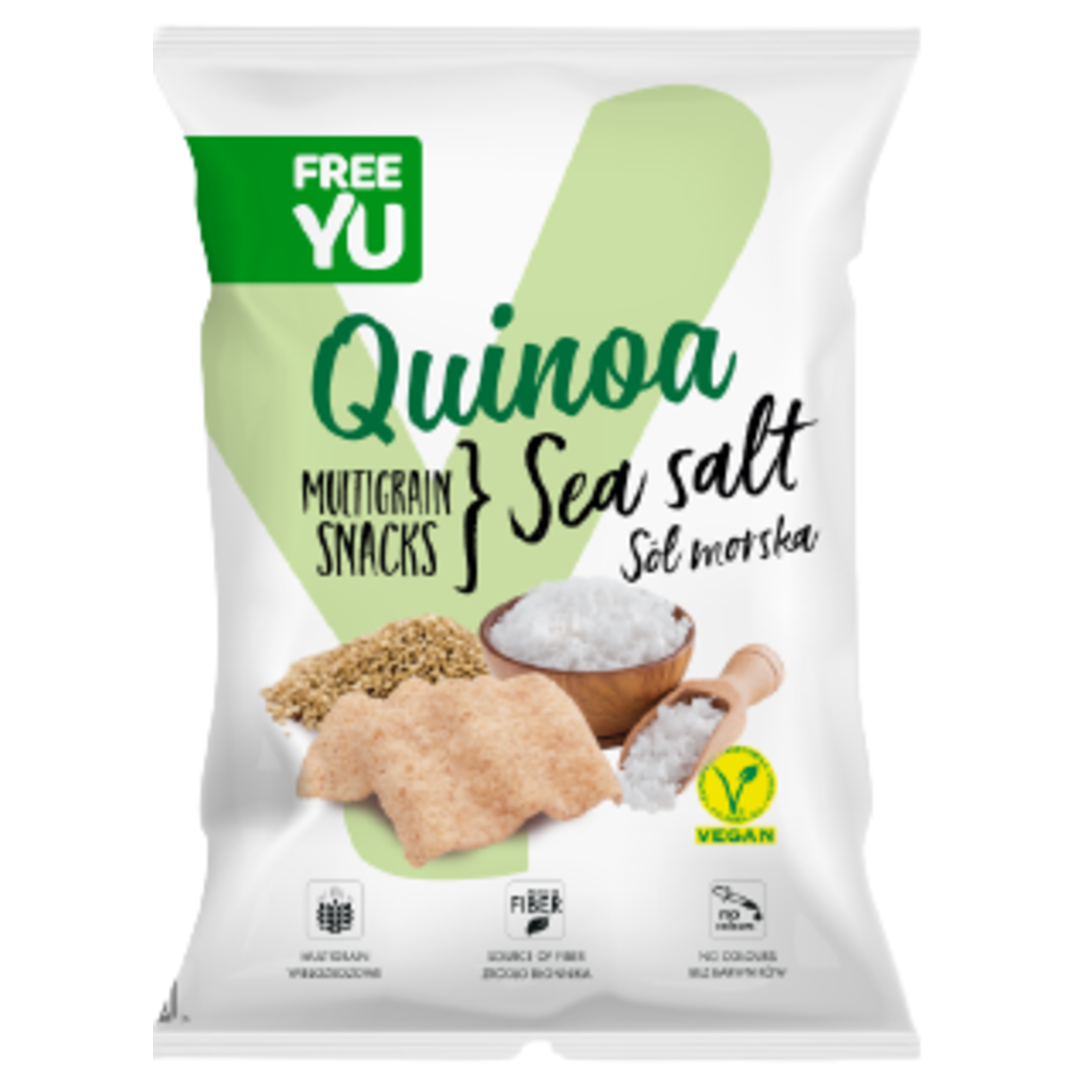 Free Yu Quinoa multigrain snack Sea Salt
