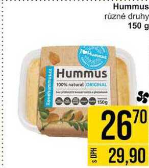 Hummus různé druhy, 150 g