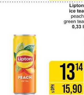 Lipton ice tea peach, 0,33 l