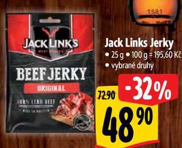 Jack Links Jerky, 25 g 