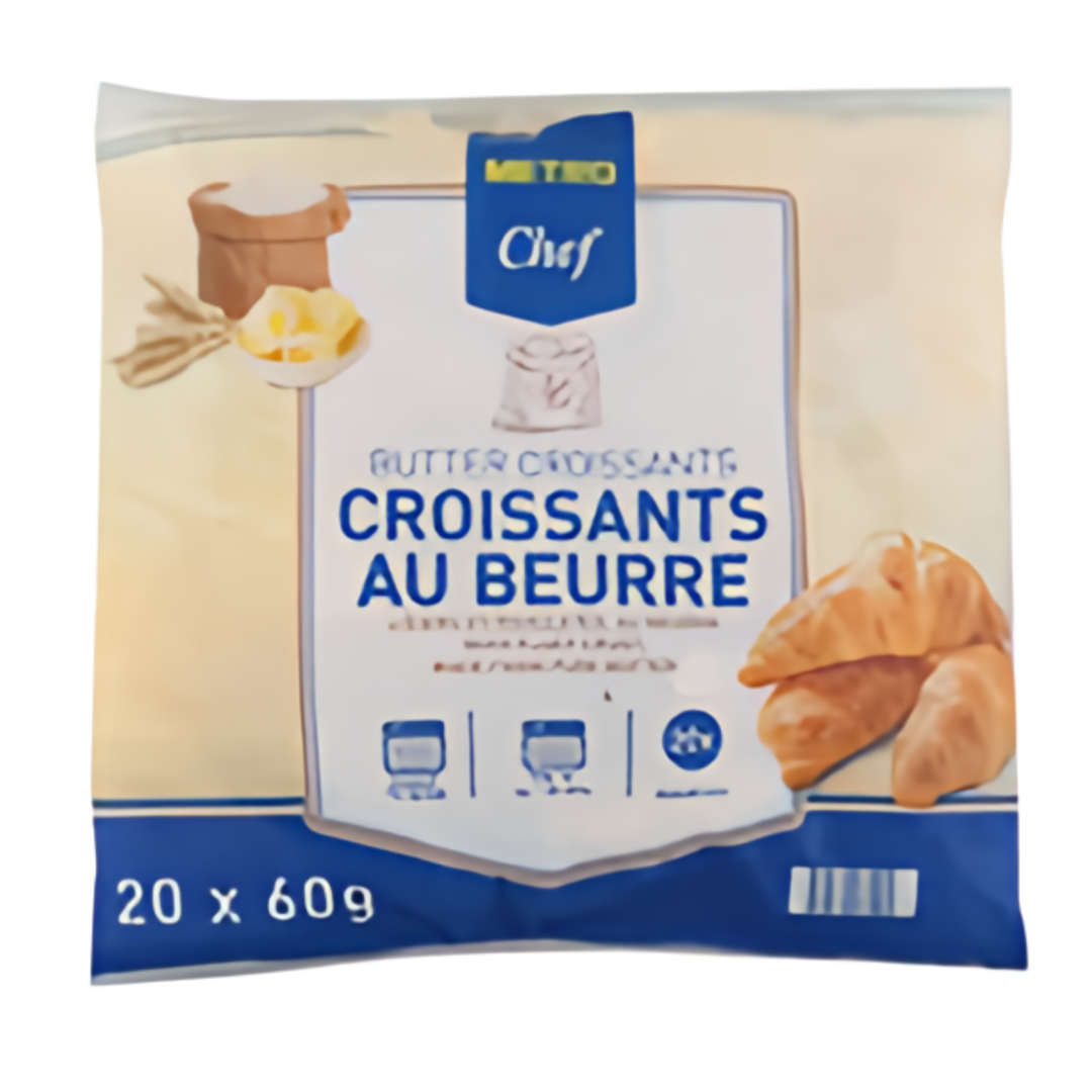 Metro Chef Croissant máslový 20x60g