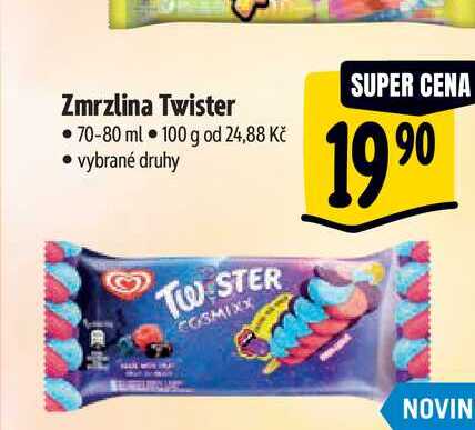 Zmrzlina Twister 100 g 
