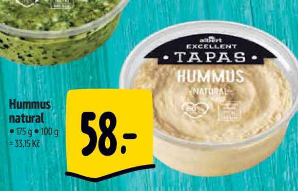 Hummus natural 175 g 