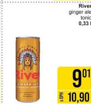 River ginger ale, 0,33 l