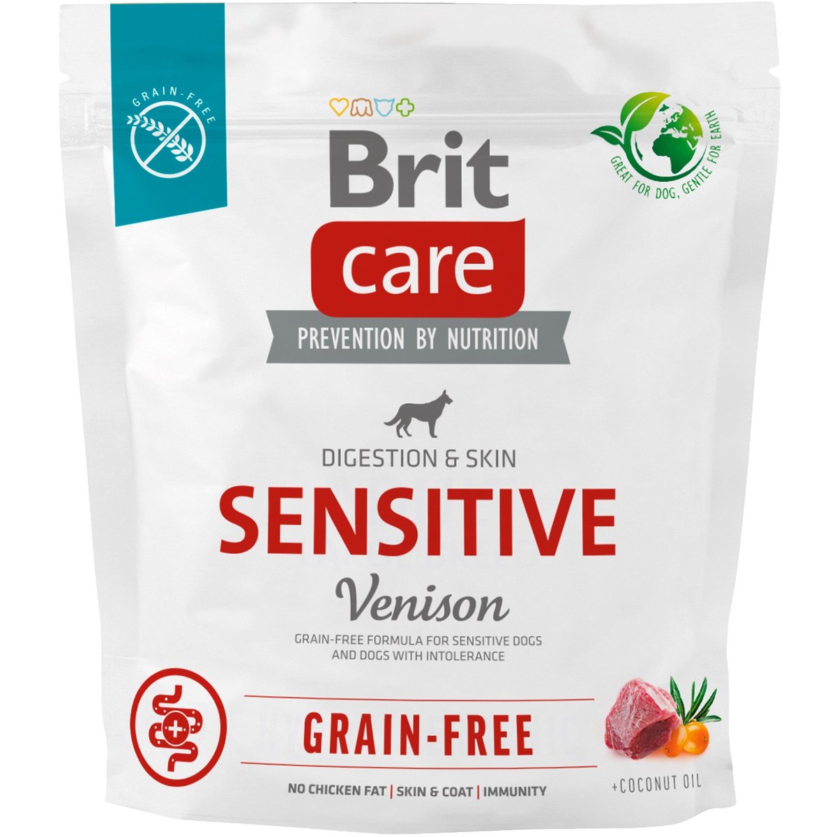 Brit Care Grain Free Sensitive Venison pro psy
